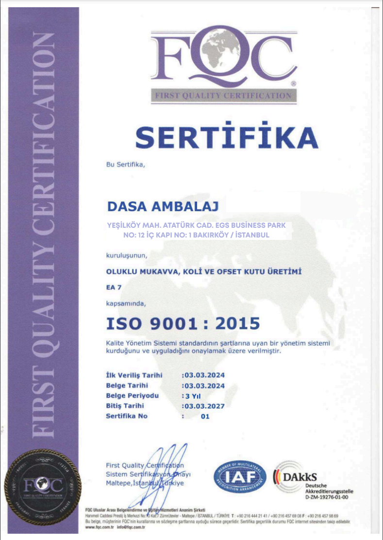 ISO 9001:2015